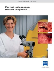 Perfect colposcope. Perfect diagnosis. - Carl Zeiss Meditec AG