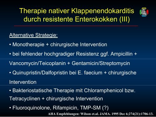 4. Vortrag Endokarditis - Dr. med. C. Naber (ca