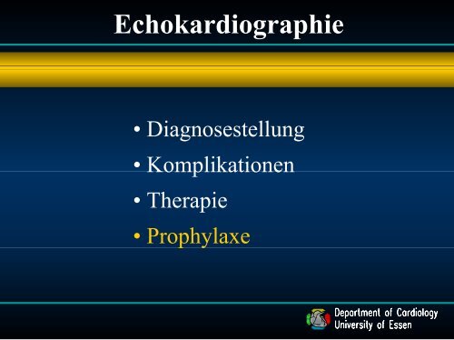 4. Vortrag Endokarditis - Dr. med. C. Naber (ca