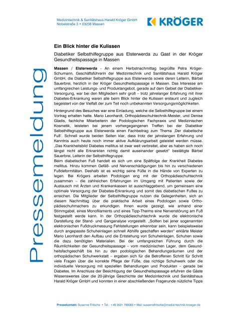 PDF zum Download - Medizintechnik & Sanitätshaus Harald Kröger ...