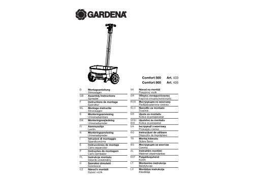 OM, Gardena, 2012-11, AAde, 433-435, Comfort 500-Comfort 800 ...