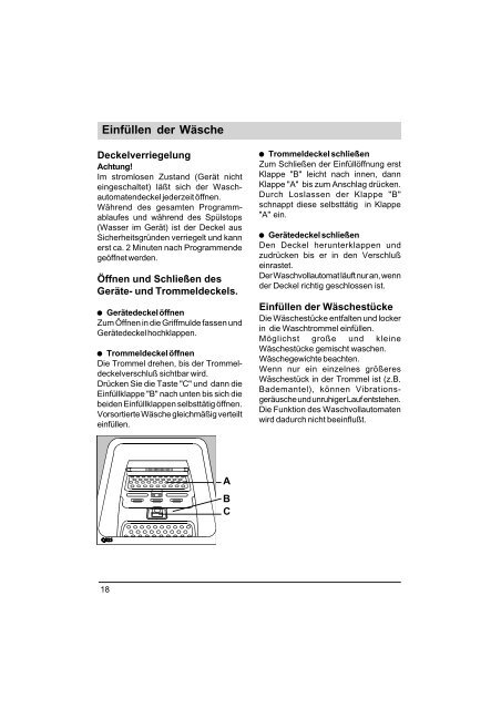 Waschvollautomat Öko 238 S - 240 S - 242 S - Electrolux-ui.com