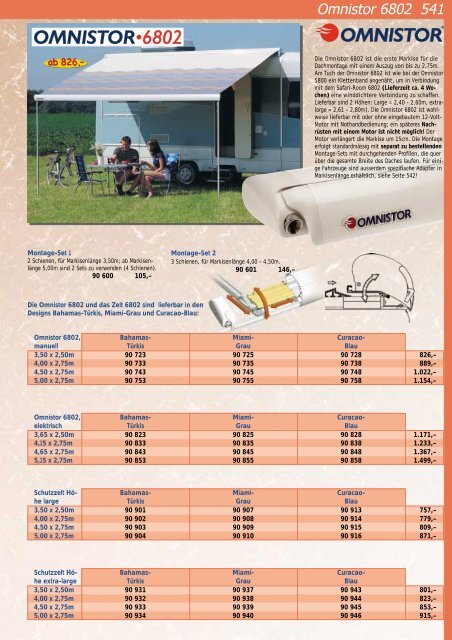 502 Konsolen und Lüftungsgitter - KARAVAN SERVIS