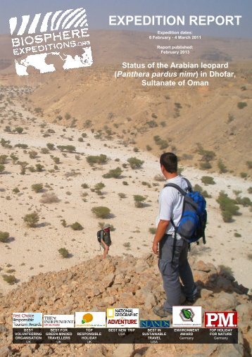 Oman 2011 (Arabian leopard) - Biosphere Expeditions