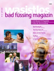 wasistlos badfüssing-magazin - Ausgabe Juli 2010 - Badfuessing ...