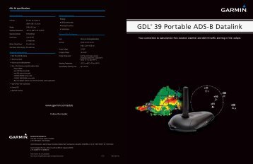 GDL® 39 Portable ADS-B Datalink - Garmin