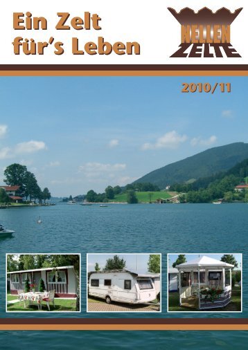 Nellen Zelte Katalog 2010/2011 zum download - bei Zeldi.de