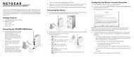 Package Contents Connecting the 3G/UMTS USB Modem ... - Netgear