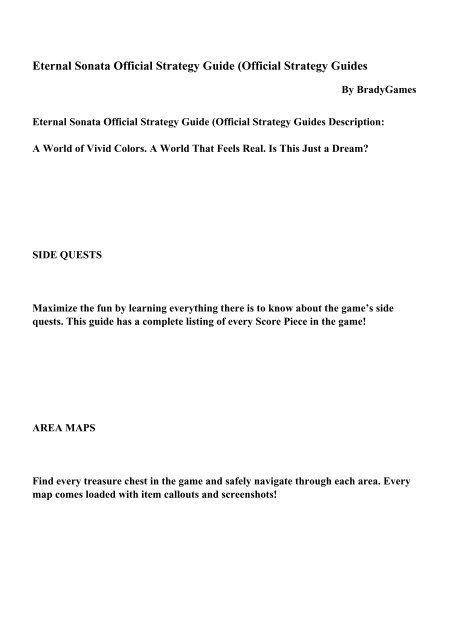 Download Game Strategy Guides Free Download Game Strategy Guides Free