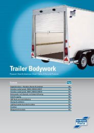 Trailer Bodywork - Ifor Williams