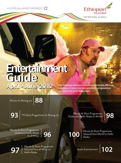 Download Sheba In-flight Entertainment Guide - Ethiopian Airlines