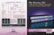 The Apogee Rosetta AD - Mega Audio