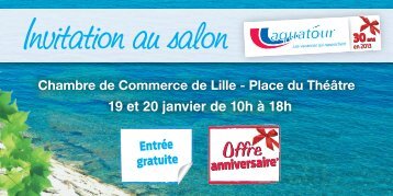 19 et 20 janvier de 10h à 18h - Thomas Cook