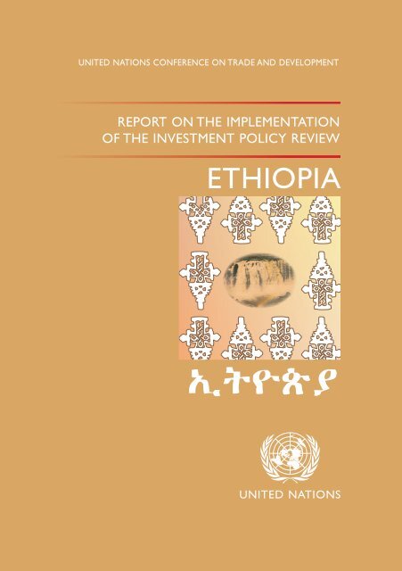 Investment Policy Review Ethiopia - Unctad