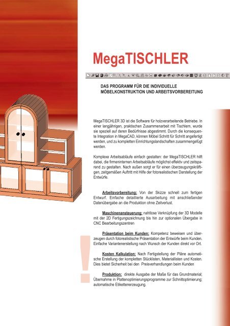 Datenblatt - MegaCAD