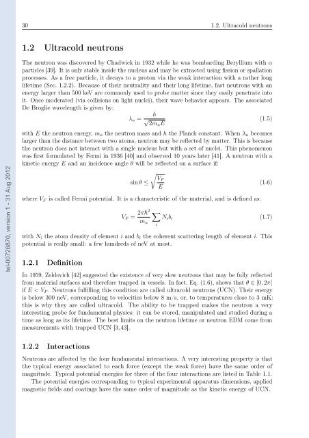 Développement et optimisation d'un système de polarisation de ...