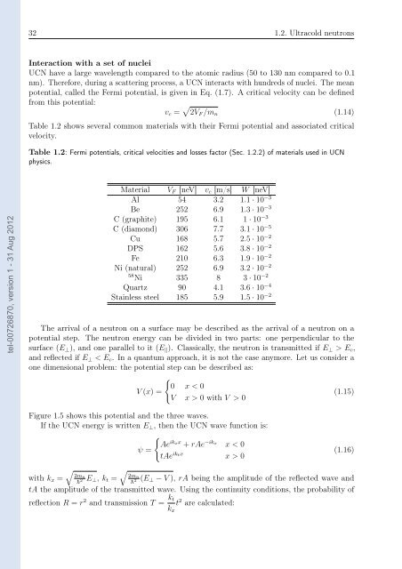 Développement et optimisation d'un système de polarisation de ...