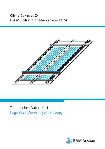 Fugenlose Decken Typ Hamburg - Bilfinger R&M Ausbau GmbH