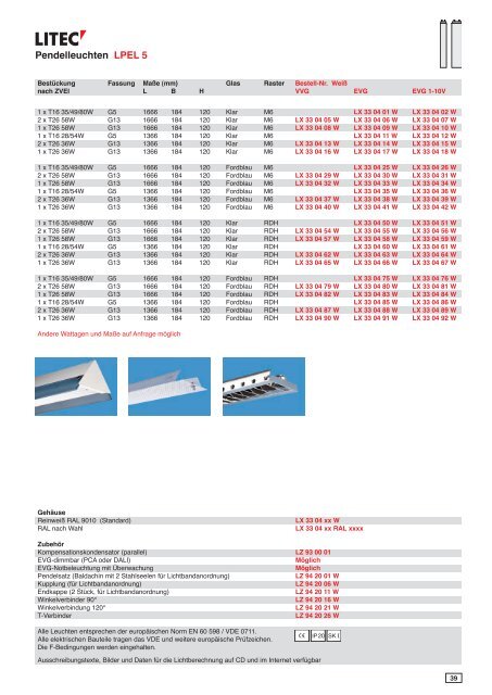 Download Katalog 16 ca. 30 MB - Litec Leuchten GmbH