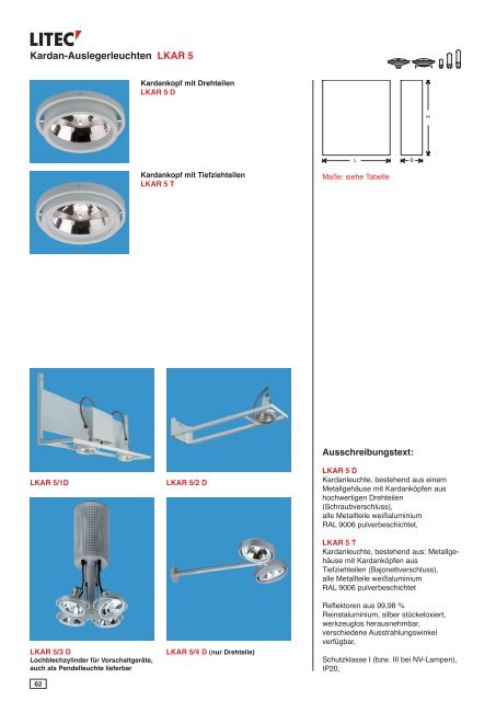 Download Katalog 16 ca. 30 MB - Litec Leuchten GmbH