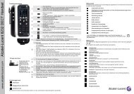 A lcatel-Lucent 8232 DECT Handset - Hilfe & Service