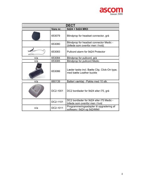 [PDF] DECT - Ascom Danmark