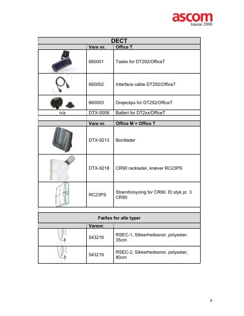 [PDF] DECT - Ascom Danmark