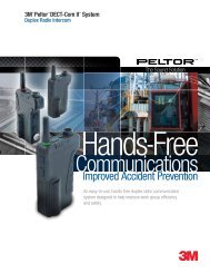 Product Leaflet - Peltor - 3M