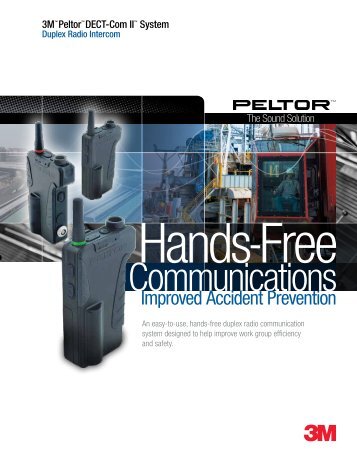 Product Leaflet - Peltor - 3M