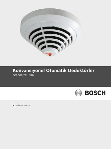 Konvansiyonel Otomatik Dedektörler - Bosch Security Systems