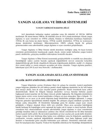 yangın algılama ve ihbar sistemleri - Mesleki denetim