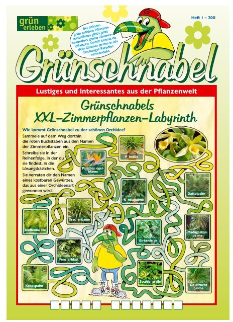 Grünschnabel Ausgabe 1/2011 - SAUTER grün erleben