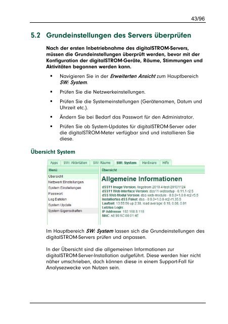 digitalSTROM Installationshandbuch