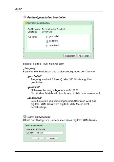 digitalSTROM Installationshandbuch