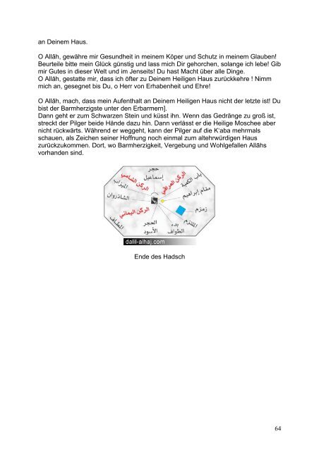 Leitfaden für Hadsch und Umra - Way to Allah