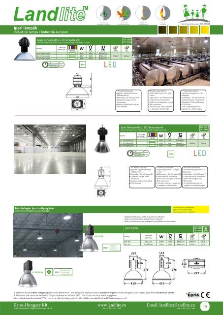 Katalógus letöltése (57MB) - Landlite