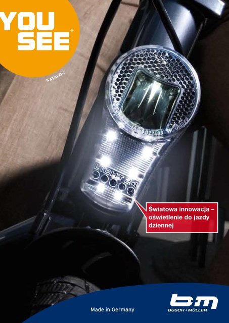 Światowa innowacja – oświetlenie do jazdy dziennej - Busch & Müller