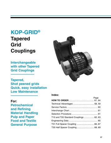 KOP-GRID® Couplings - barmex