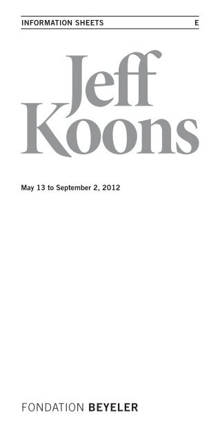 Jeff Koons, Biography, Art, & Facts