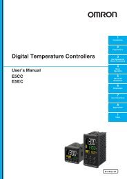 Digital Temperature Controllers - OMRON