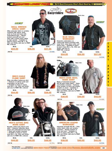 2013 Harley-Davidson Catalog: Casual Apparel - Dennis Kirk, Inc