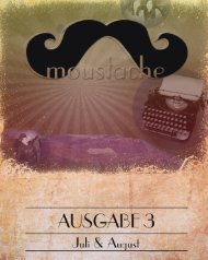 Ausgabe 3 - Moustache Magazin