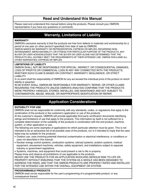 E5CNH E5AN-H E5EN-H Digital Controllers User's Manual - OMRON