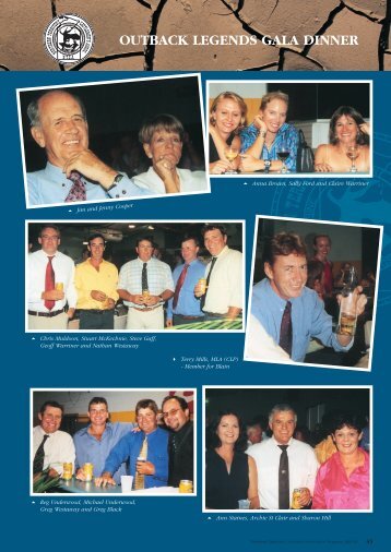outback legends gala dinner - Northern Territory Cattlemen's ...
