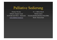 Palliative Sedierung