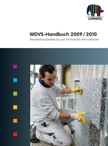 WDVS-Handbuch 2009 / 2010 - Caparol