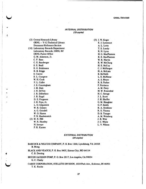 Evaluation of hastelloy N alloys after nine years exposure to both a ...