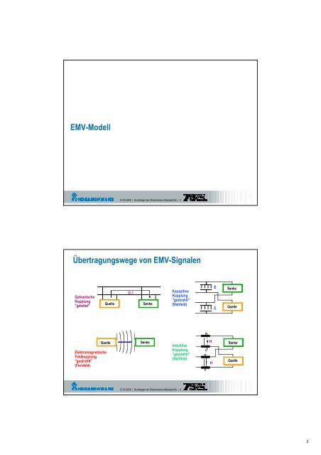 Grundlagen der Störemissons- Messtechnik - Schurter