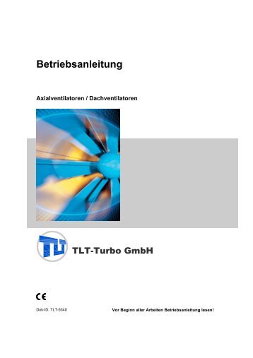 Betriebsanleitung - TLT Turbo GmbH