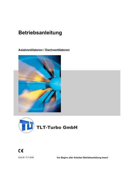 Betriebsanleitung - TLT Turbo GmbH